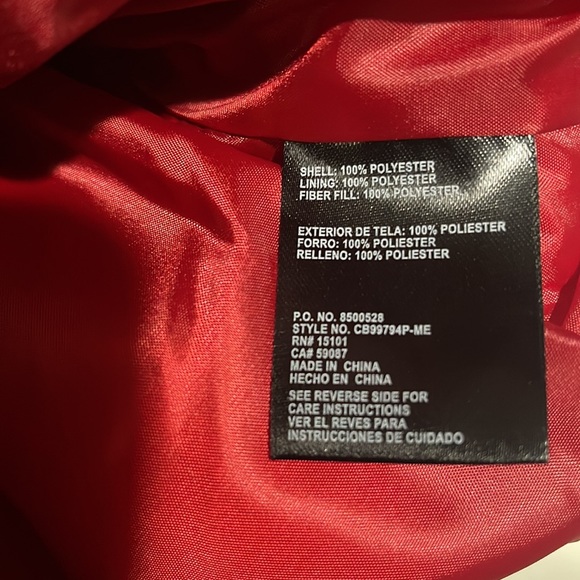 Celebrity Pink houndstooth plaid puffer coat - Picture 5 of 6